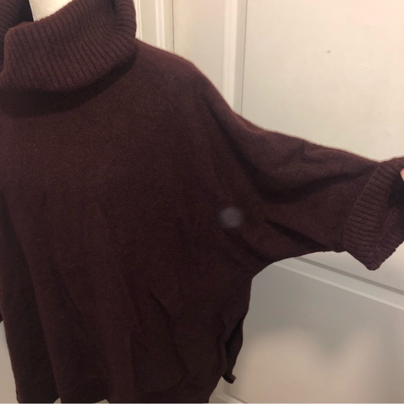 Ll bean ladies wool mix turtleneck sweater size l-xl - Picture 4 of 7